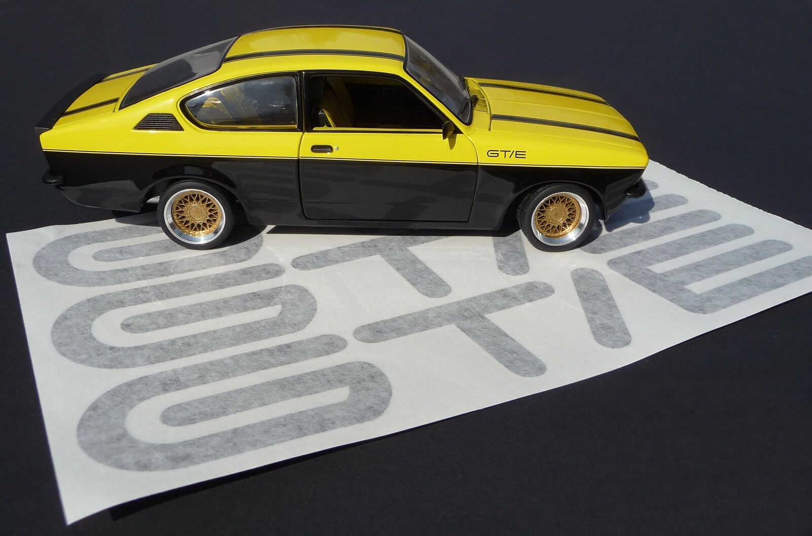 GT/E Decals