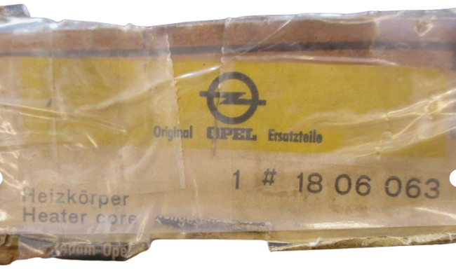 Värmeväxlare OPEL Rekord C/Commodore A