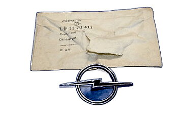 Kadett A - Opel Emblem for Bonnet