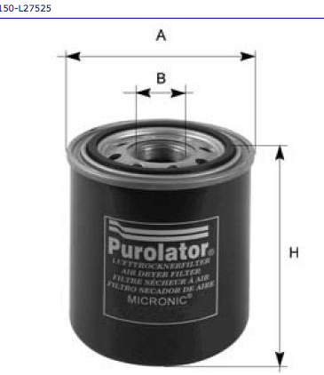 Oliefilter Omega A 2,3TD