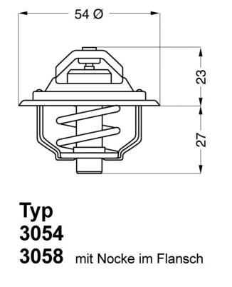 Thermostat 1500-2800 88°C - 2