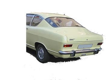 Gummilist bakruta-Kadett B Kiemen Coupe