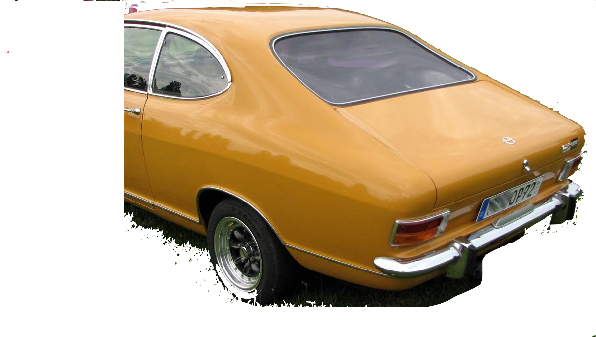 Gummilist bakruta-Kadett B ,  F-Coupe