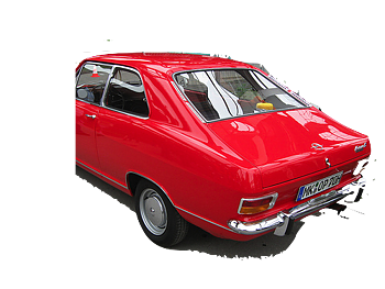 Gummilist bakruta-Kadett B  LS/FastBack