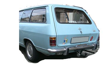 Gummilist bakruta-Kadett B Caravan