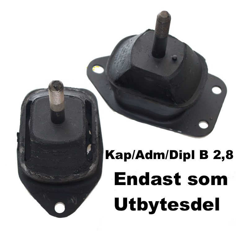 Kapitan / Admiral / Diplomat B - Motorlager