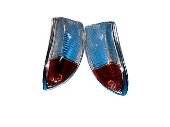 Kadett A - Blinkerglas fram vit/gul par