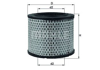 Luftfilter Rekord D / Diesel