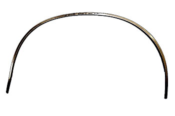 Kadett C - Baguette de passage de roue avant, chromée