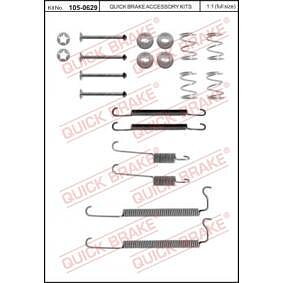 Monteringssæt 200x46mm bagbremser 83-