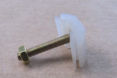 Clips till skärmkantlist
