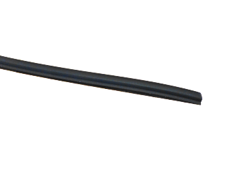 Dekorlist svart/Blank-8/11mm