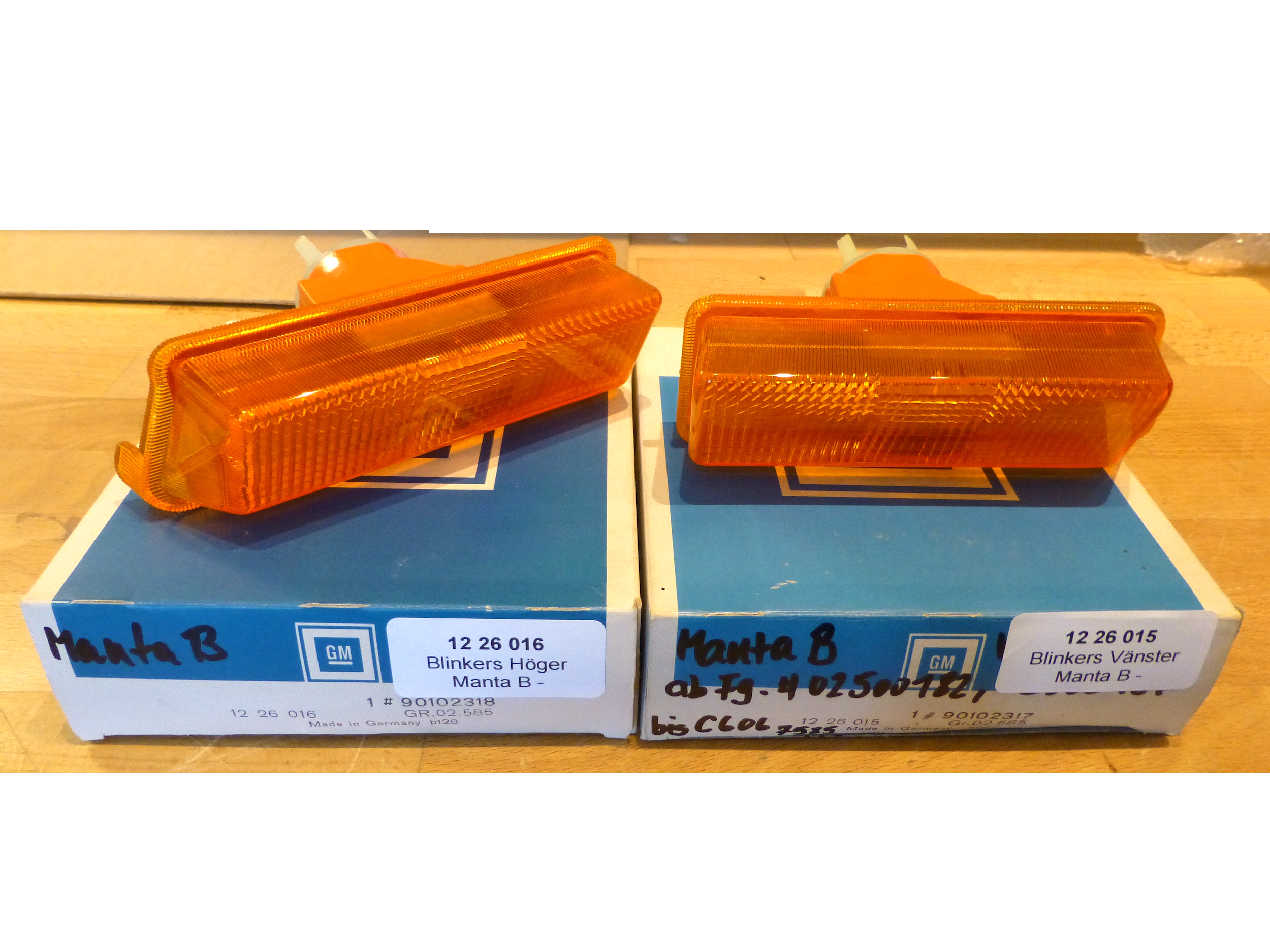 Manta B - Blinklys 85-