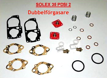 Repsats Solex 35PDSI-2 Dubbelförgasare