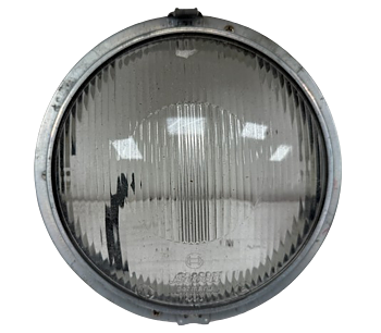 Olympia Rekord P1, glas med ram, TIDIG