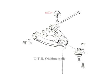 Stoßdämpfer Gummipuffer Vorderachse - 2