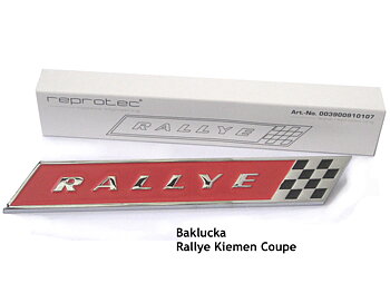 Kadett B Rallye - Emblème hayon (Kiemen Coupe)
