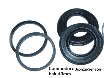 Packningssats bromsok bak- 40mm kolv