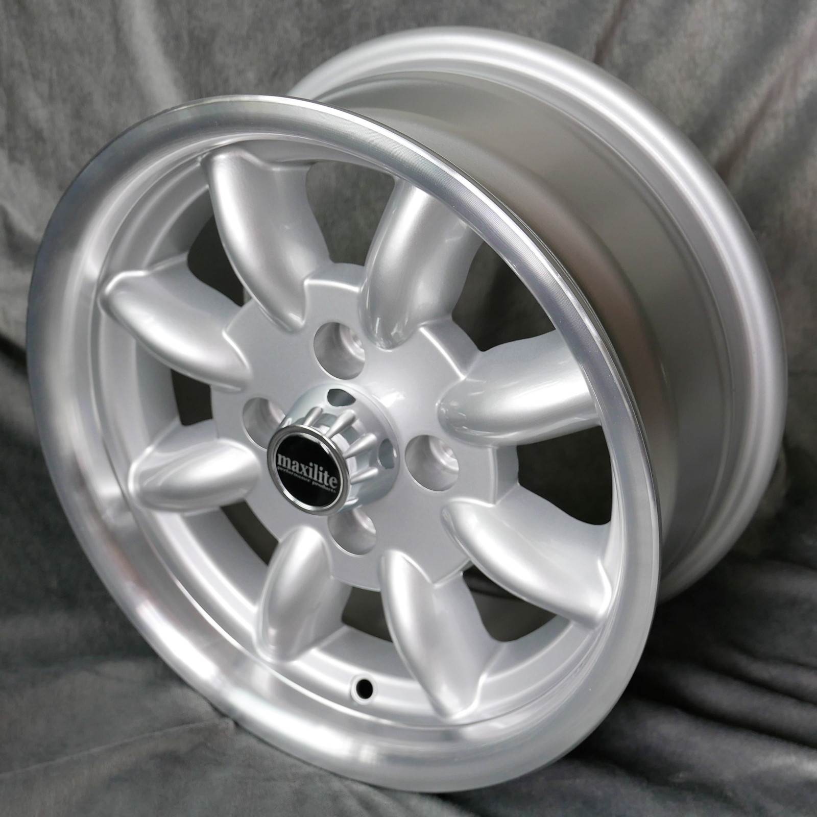 Minilite 5.5x13 silver polerad