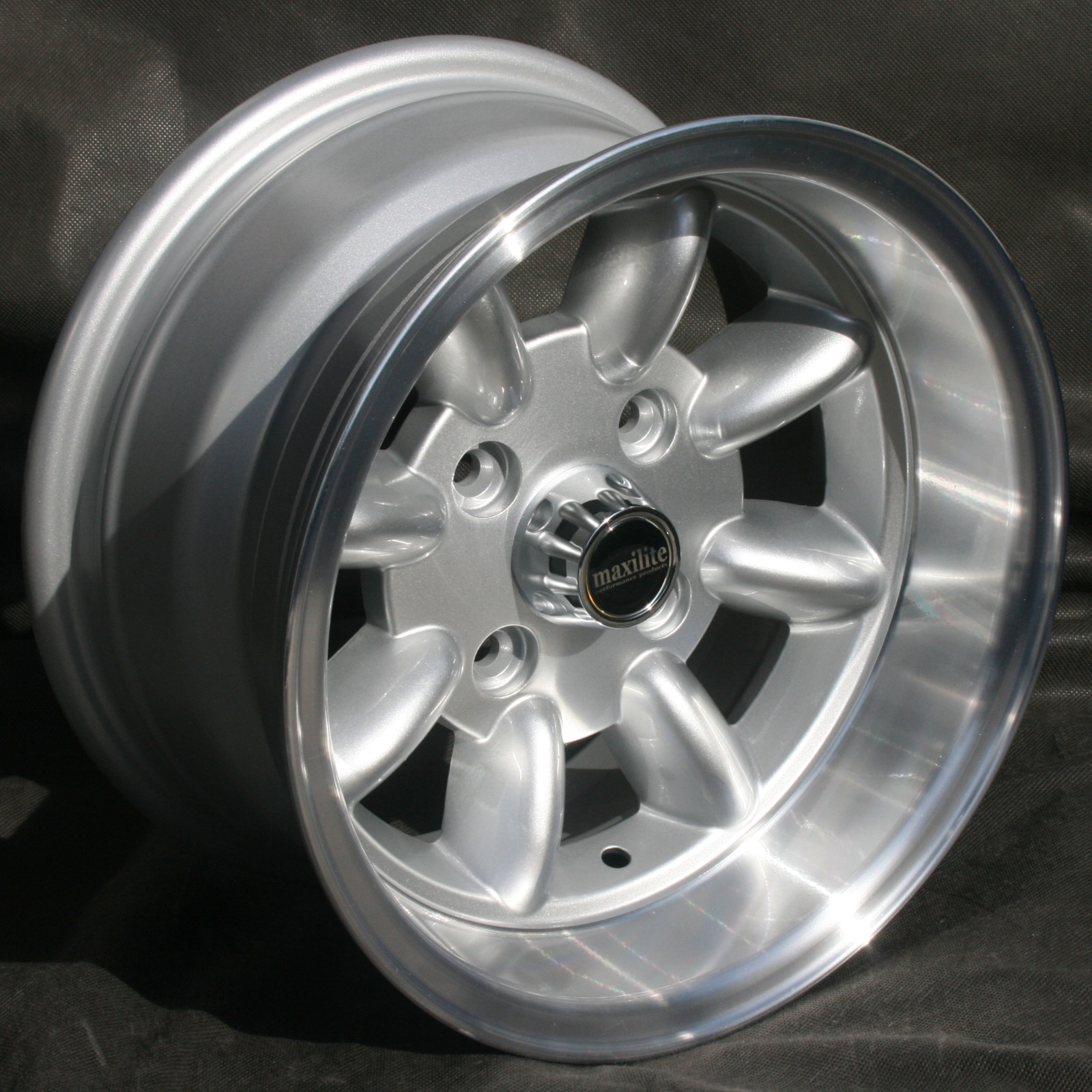Minilite 7x13 silver polerad
