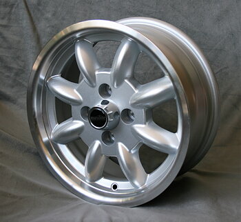 Minilite 6x14 silver polerad