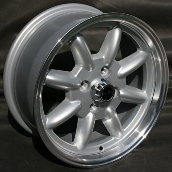 Minilite 7x15 silver polerad