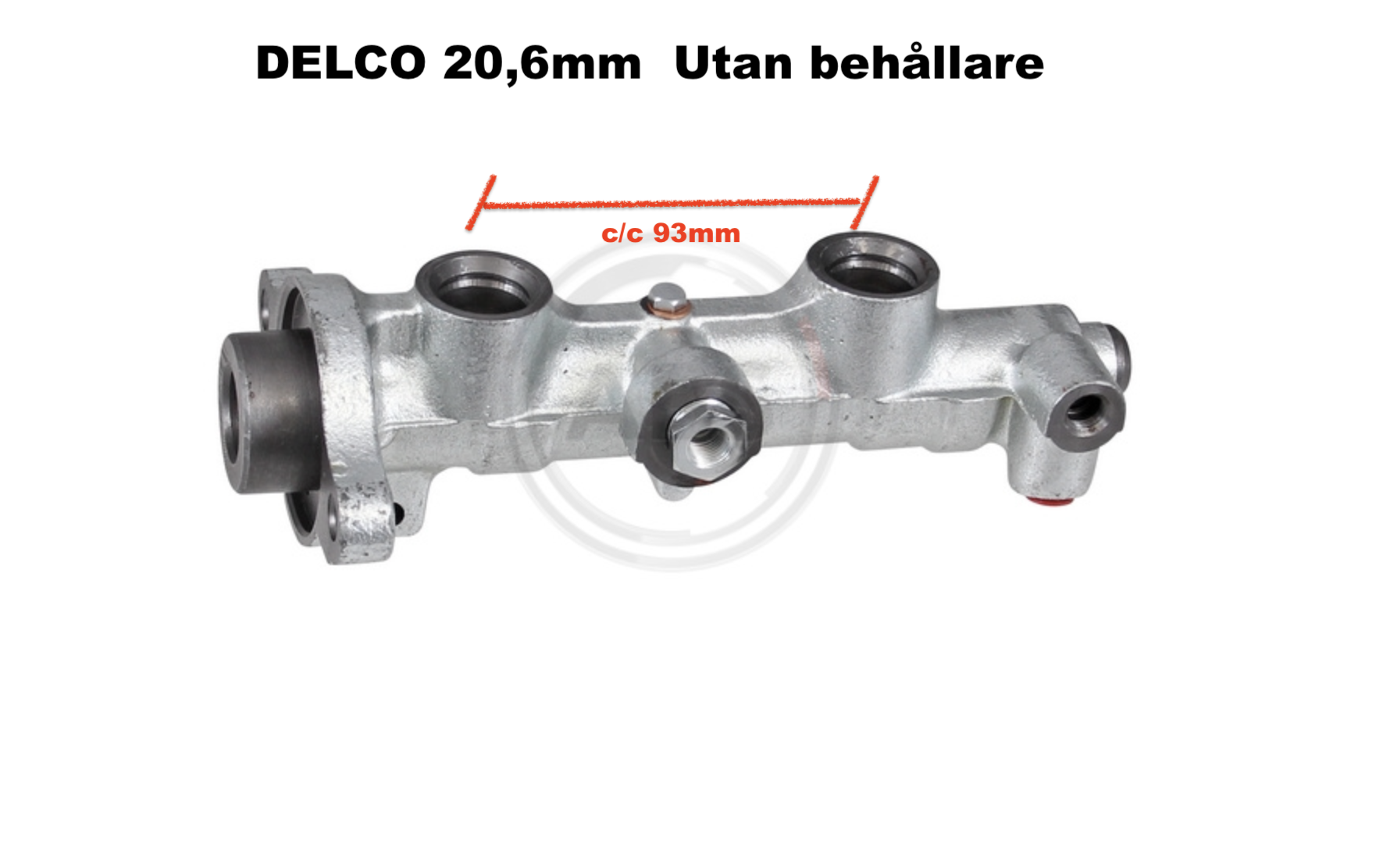Master Cylinder Delco 20mm / without reservoir