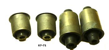 Rekord/Commodore - Rear Lower Control Arm Bushing Kit