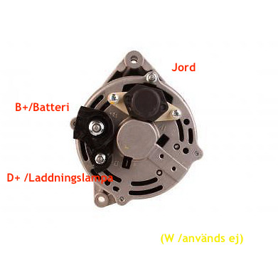 Dynamo 55A - CIH 4/6 cyl. - 2