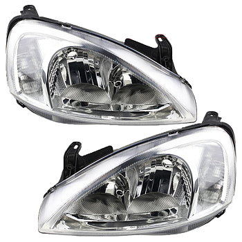 Corsa C - Kit faros izquierdo + derecho