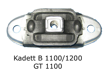 Växellådskudde-Kadett B 1100/1200 ,GT 1100
