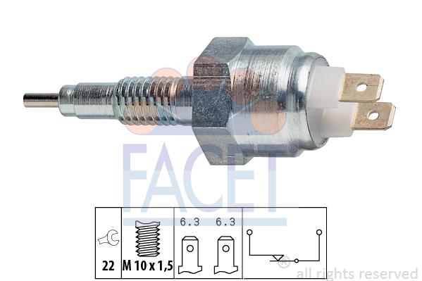 Peruutusvalonkytkin OHV 1,0-1,2