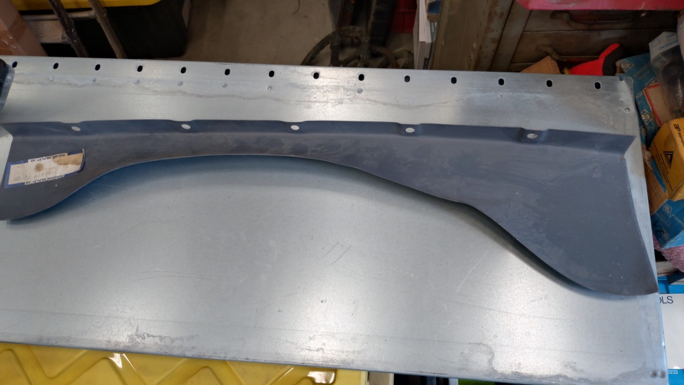 Manta B - Section de tôle d'aile intérieure