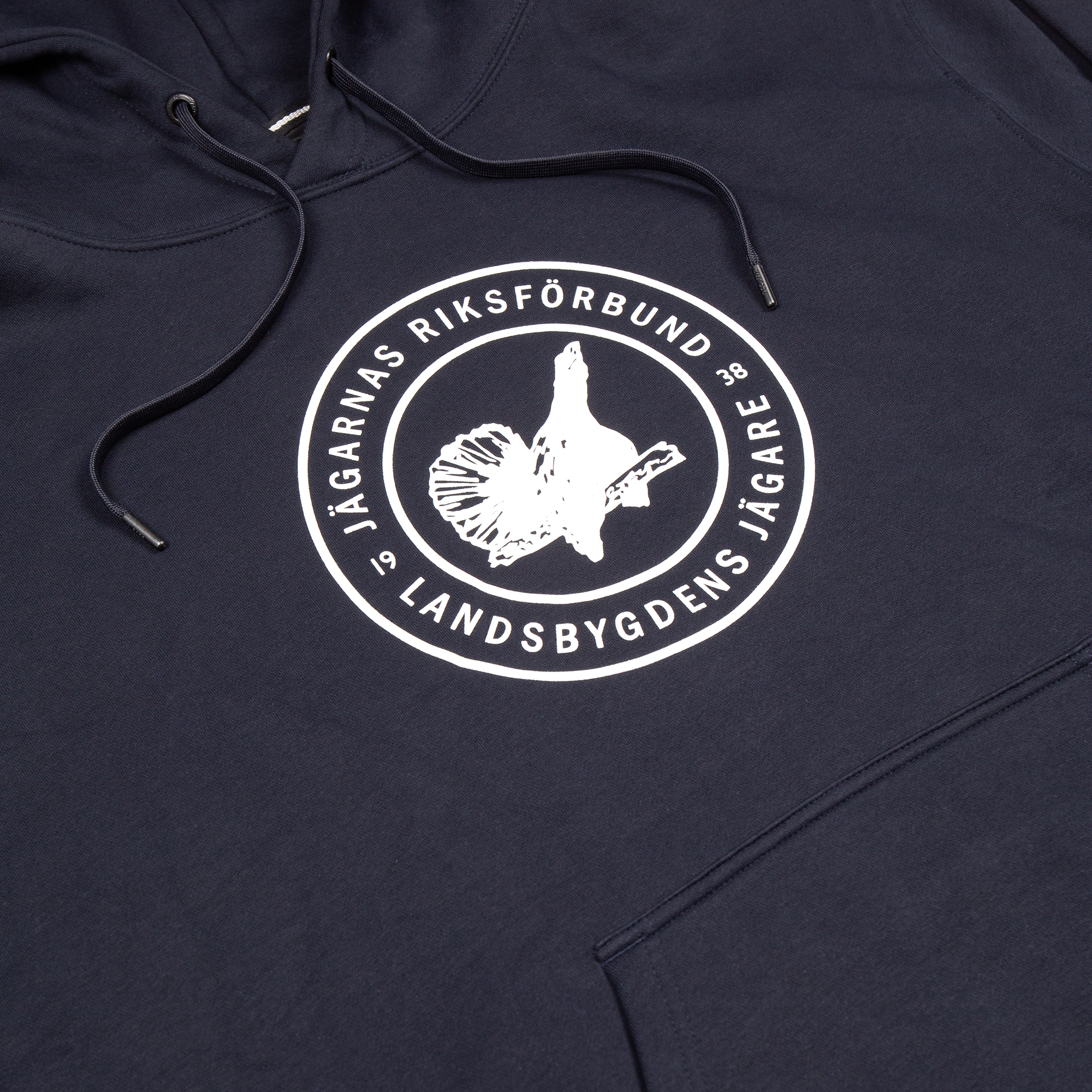 JRF hoodie med tryck - 2