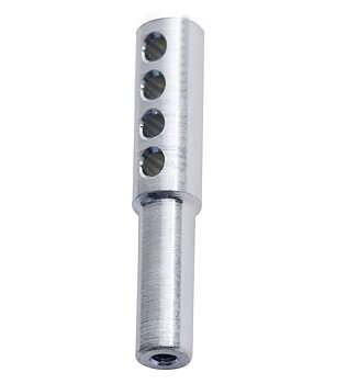 Terminal med 4 hål - 4mm
