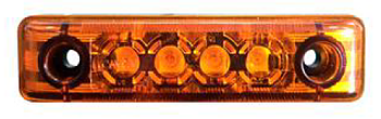 Positionsljus Led 4 SMT Orange
