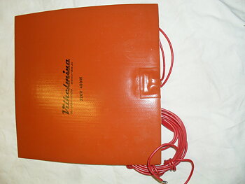 Tank/Motorvärmare  200 x 200 mm 400 watt / 240 volt