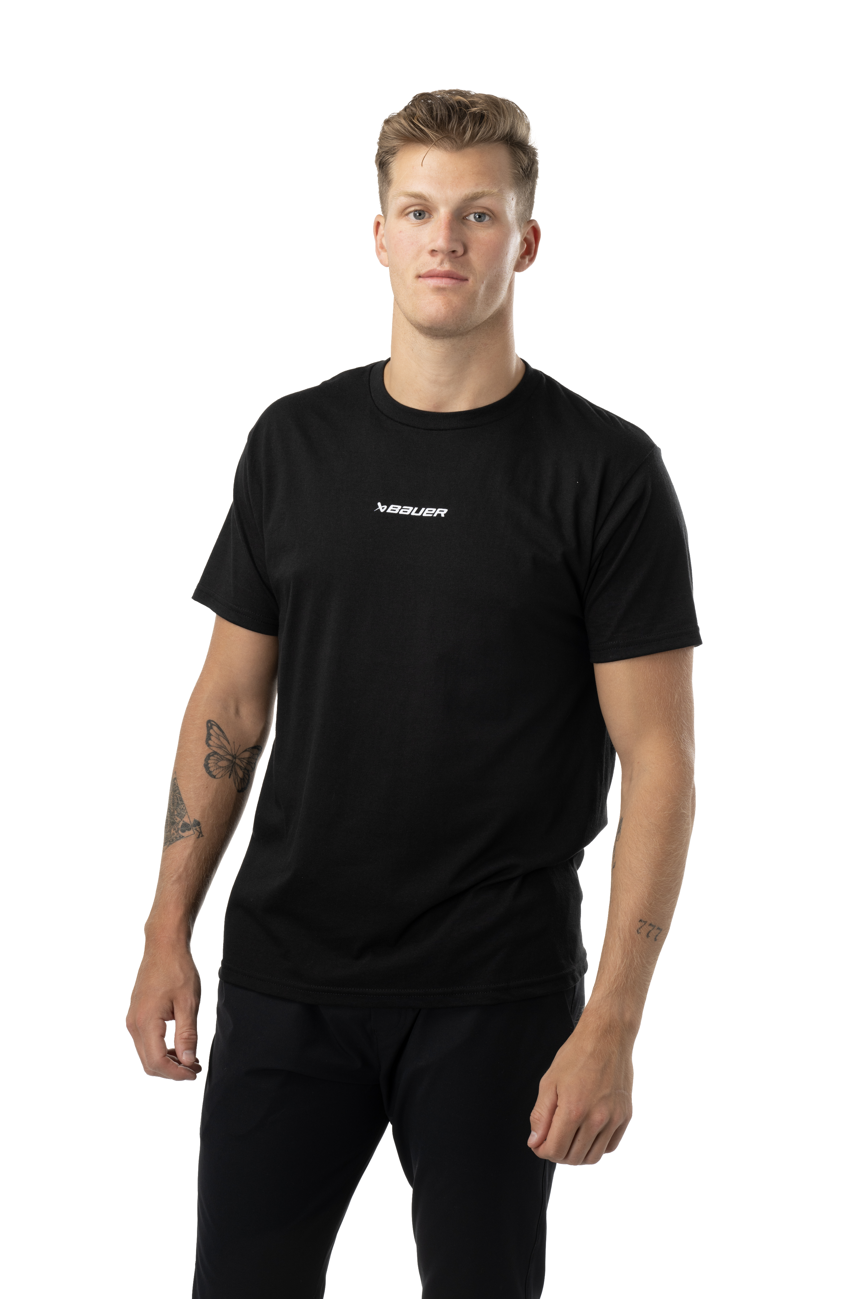 BAUER CORE SS TEE S24 SR (Svart)