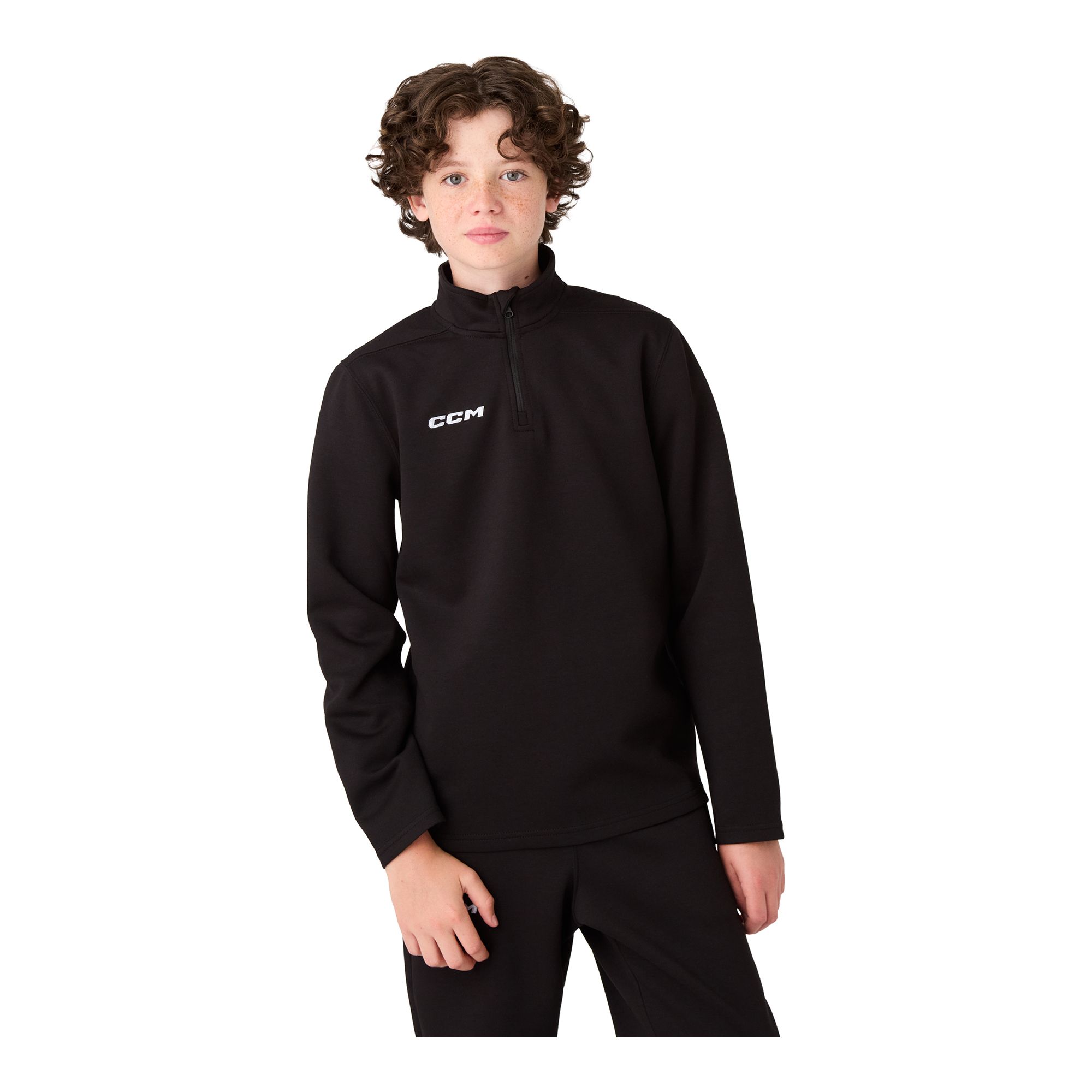 CCM Team Locker Room 1/4 Zip Jr (VHC) - 7