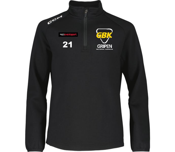 S22 CCM LOCKER  TOP 1/4 Zip JR GBK (Gripen)