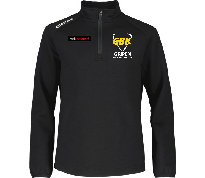 S22 CCM LOCKER  TOP 1/4 Zip JR GBK (Gripen) - 2