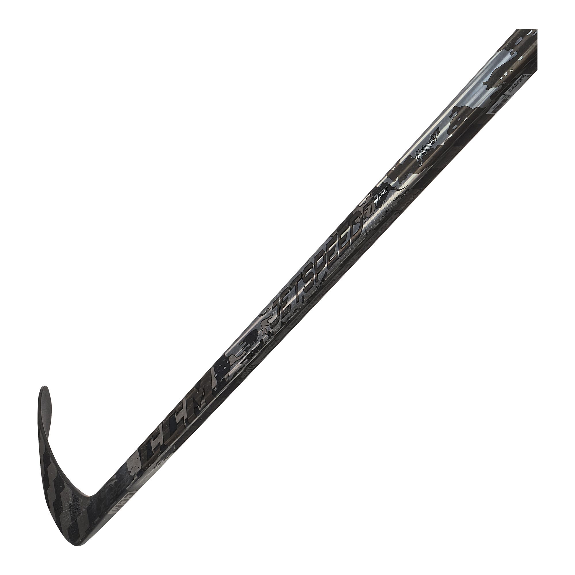 CCM Hockey Stick Jetspeed Ft9 Pro Charcoal Yth Hockeyklubba - 7