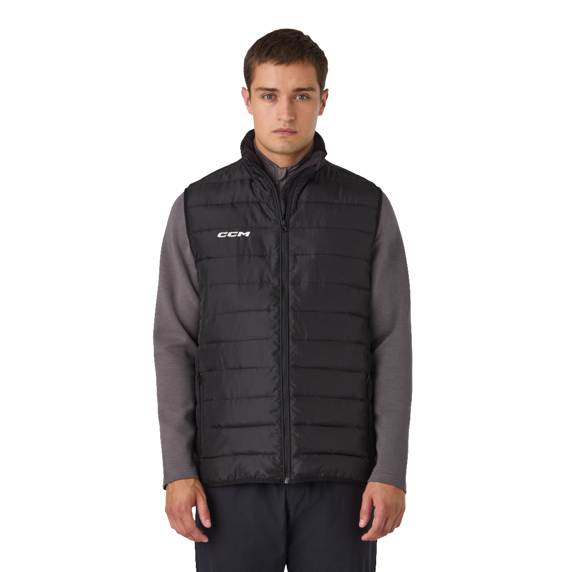 CCM Team Quilted Vest  JR S25 (Gripen)