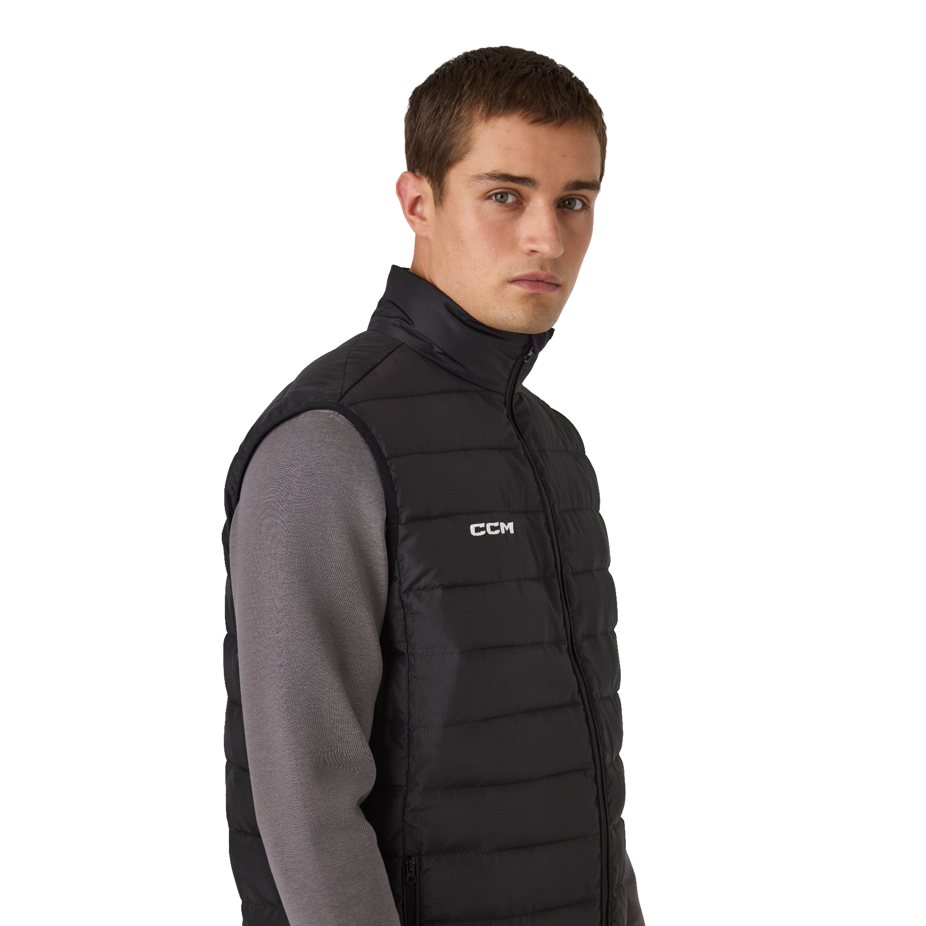 CCM Team Quilted Vest  JR S25 (Gripen) - 12