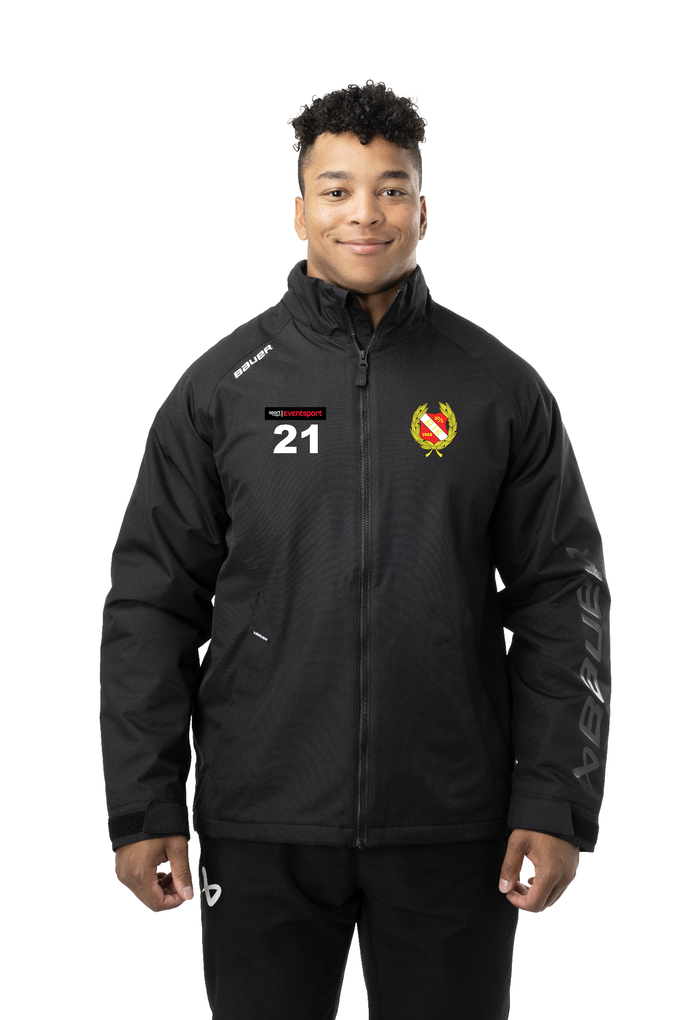 Bauer Midweight Jacket Sr S24 (Svart) Rönnäng IK