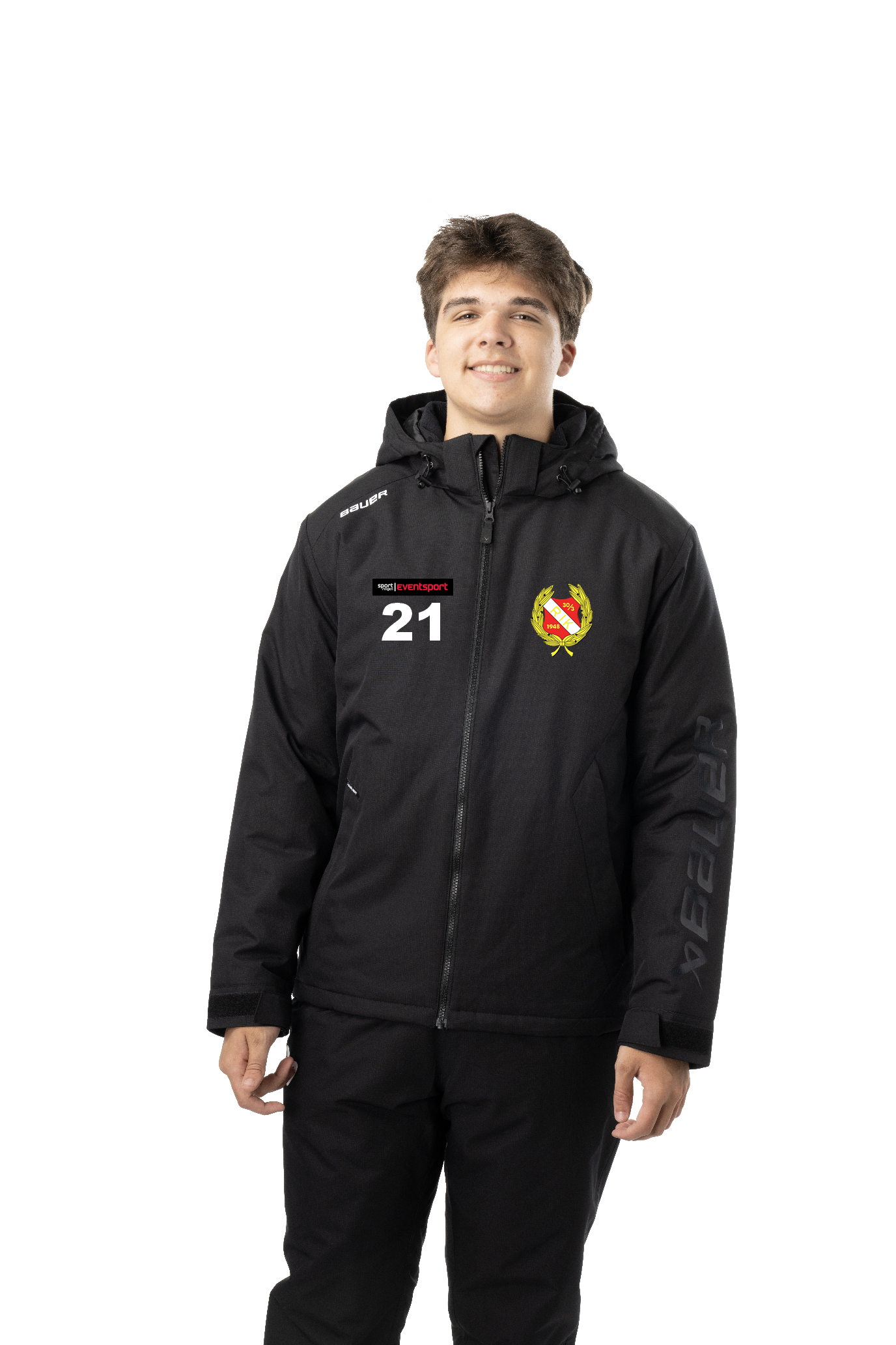 Bauer Heavyweight Jacket Sr S24 (Svart) Rönnäng IK