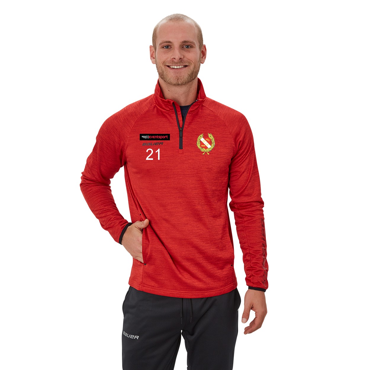 Bauer Vapor Fleece 1/4 Zip Jr Rönnäng IK - 2