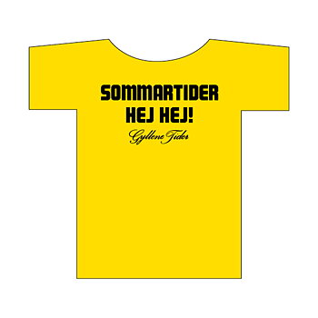 T-shirt: Sommartider