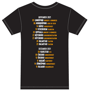 T-SHIRT: GUL CIRKEL