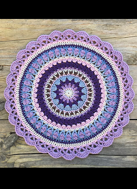 Mandala no 1, By Chrochet Millian - 6